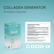 Фото состава Коллаген, Advanced Collagen Generator Original Capsules, 30 капсу
