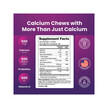 Фото складу Calcium Chews with Vitamin D & Probiotics Peaches and Cream Flavor Фото складу Calcium Chews with Vitamin D & Probiotics, Кальцій з D3 &