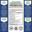 Фото состава Advanced Strength Prebiotic + Probiotic Фото состава Пребиотики, Advanced Strength Prebiotic + Probiotic, 60 капсул