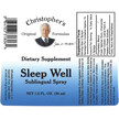 Фото состава Sleep Well Sublingual Spray Фото состава Поддержка сна, Sleep Well Sublingual Spray, 30 мл