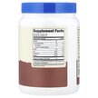 Фото складу Collagen Hydrolysate Milk Chocolate Фото складу Nutricost, Collagen Hydrolysate, Колагенові пептиди, 454 г