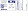 Фото складу Pure Encapsulations, Lutein 20 mg, Лютеїн, 60 капсул