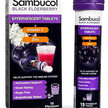 Фото складу Black Elderberry Effervescent Tablets + Vitamin, Чорна Бузина, 15