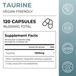 Фото состава Neurogan Health, L-Таурин, Taurine, 120 капсул