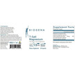 Фото состава 7-Salt Magnesium Фото состава Biogena, Магний, 7-Salt Magnesium, 60 капсул