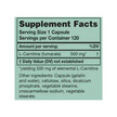 Фото складу Karuna Health, L-Carnitine, L-Карнітин, 120 капсул
