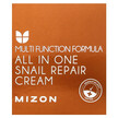 Фото складу Mizon, All In One Snail Repair Cream, Крем, 75 мл