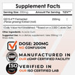 Фото складу Nootropics Depot, GS15-4 Ginseng Extract Powder, Женьшень, 15 г