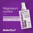 Фото складу BetterYou, Magnesium Sleep Body Spray, Підтримка сну, 100 мл