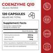 Фото состава Neurogan Health, Коэнзим CoQ10, CoEnzyme Q10, 120 капсул