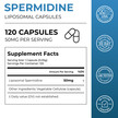 Фото складу Neurogan Health, Liposomal Spermidine, Спермідин, 120 капсул