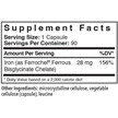 Фото состава Patient One MediNutritionals, Хелатное железо, Iron Chelate, 90 к