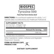 Фото состава Biospec Nutritionals, L-Тирозин, Tyrosine, 90 капсул