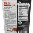 Фото состава Зерновые культуры, Amazing Foods Raw-Organic Red Quinoa Grain, 12