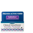 Фото складу Clinical Glutathione Фото складу EuroMedica, Clinical Glutathione, L-Глутатіон, 60 таблеток