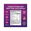 Фото складу Calcium Chews plus Vitamin D & Probiotics Cinnamon Roll Flavor Фото складу Calcium Chews plus Vitamin D & Probiotics, Кальцій з D3 &