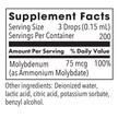 Фото складу Allergy Research Group, Liquid Molybdenum, Молібден, 30 мл
