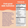 Фото складу Electrolyte Hydration Powder Peach Bellini, Електроліти, 90 Servi