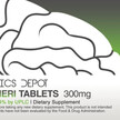 Фото складу Bacopa Monnieri Extract Tablets, Бакопа Моньє, 240 капсул