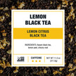 Фото складу Lemon Black Tea Cold Brew Packets Loose Leaf - Lemon Citrus Black Tea - Pack of Фото складу Lemon Black Tea Cold Brew Packets Loose Leaf - Lemon, Органічний