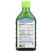 Фото складу Carlson, Kids Cod Liver Oil Green Apple, Олія печінки тріски, 250