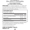 Фото состава Bio-Zinc/C Chewable Zinc Vitamin C & Echinacea Фото состава Эхинацея, Bio-Zinc/C Chewable Zinc Vitamin C & Echinacea, 90