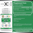 Фото складу Genex Formulas, Ursolic Acid 300mg, Урсолова кислота, 180 капсул