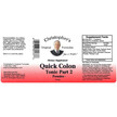 Фото состава Quick Colon Part Фото состава Поддержка кишечника, Quick Colon Part, 227 г