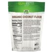 Фото складу NOW Foods, Organic Coconut Flour, Кокосове борошно, 454 г