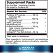 Фото состава Ultra Benfotiamine Фото состава Douglas Laboratories, Бенфотиамин, Ultra Benfotiamine, 60 капсул