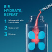 Фото состава DripDrop, Электролиты, Hydration Packets Juicy Variety Pack, 32 ш