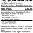 Фото складу Pure Green Coffee Bean, Екстракт Зеленої кави, 50 капсул