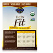 Фото використання Raw Organic Fit High Protein Powder Chocolate, Органічний Протеїн