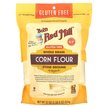 Фото применение Bob's Red Mill, Мука, Corn Flour Whole Grain, 624 г