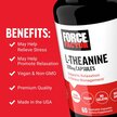 Фото применение L-Theanine Extra Strength 200 mg Фото применение Force Factor, L-Теанин, L-Theanine Extra Strength 200 mg, 60 капс