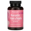 Фото применение Кератин, Keratin Hair & Nails With Biotin, 60 капсул