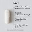 Фото використання NAC 600 mg Фото використання Sports Research, NAC 600 mg, N-ацетилцистеїн, 90 капсул