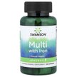 Фото використання Multi with Iron Фото використання Swanson, Multi with Iron, Залізо, 90 капсул