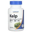 Фото використання Kelp 325 mcg Фото використання Nutricost, Kelp 325 mcg, Ламінария, 240 таблеток