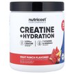 Фото применение Электролиты, Performance Creatine + Hydration Fruit Punch, 282 г