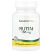 Фото применение Natures Plus, Рутин 500 мг, Rutin 500 mg 60, 60 таблеток