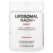 Фото використання Liposomal NADH+ Sport Фото використання CodeAge, Liposomal NADH+ Sport, НАДН, 60 капсул