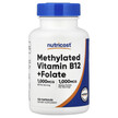 Фото применение Nutricost, Метилфолат, Methylated Vitamin B12 + Folate, 120 капсу