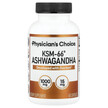 Фото применение Physician's Choice, Ашваганда, KSM-66 Ashwagandha, 60 капсул