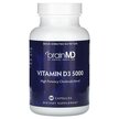 Фото використання BrainMD, Vitamin D3 5000, Вітамін D3, 100 капсул