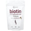 Фото применение Витамин B7 Биотин, Biotin with Hyaluronic Acid, 365 капсул