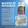 Фото применение Melatonin 10 mg Valerian Root L-Theanine 200 mg Фото применение Поддержка сна, Melatonin 10 mg Valerian Root L-Theanine 200 mg, 6