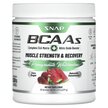 Фото використання BCAAs Pomegranate Watermelon Фото використання Snap Supplements, BCAAs Pomegranate Watermelon, БЦАА, 277 г