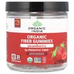 Фото применение Конфеты с клетчаткой, Organic Fiber Gummies Strawberry, 60 таблет