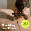Фото використання Super Leaves Nourishing Conditioner Grape Seed Oil, Кондиціонер, 